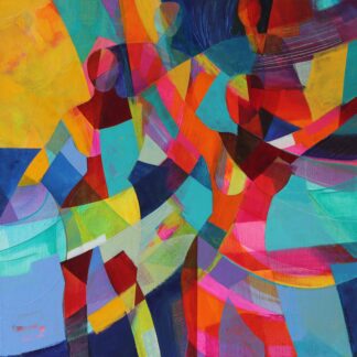 Carnival Revelers by Beverly Valdez