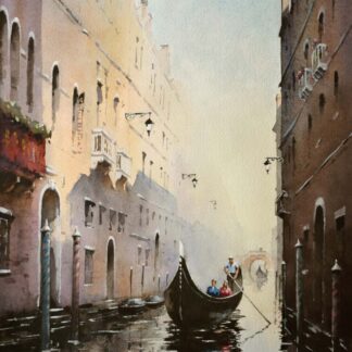 Venice Canal by Jinchen Han