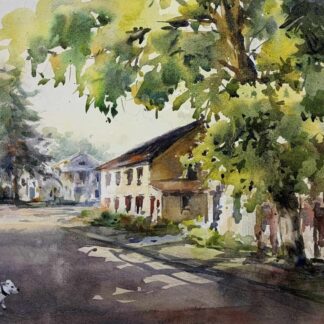 A Quiet Street by Vicky Zhou