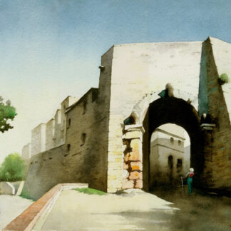 Porta all'Arco, Volterra by Jinchen Han
