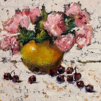 Flowers and Grapes by Ann Wallace