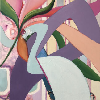 Geometric Floral Flow by Kay Walsh