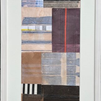 Composition in Blue and Brown by Cristy West