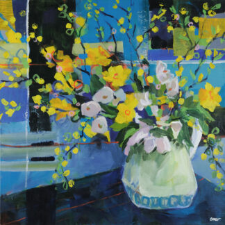Forcing Forsythia by Carolyn Marshall Wright