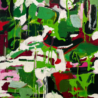 Japanese Garden, Abstracted by Sarah Younes