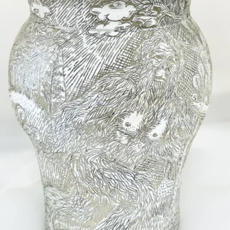 Running Yeti Vase by Marcel Artes Deolazo