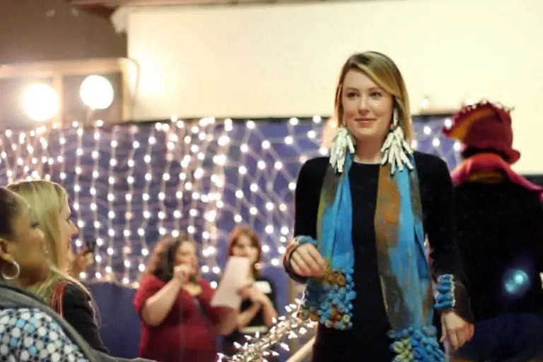 Fashion on display at Artfête Open House & Holiday Party