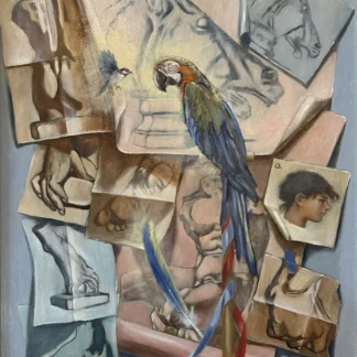 The Artist's Wall of Drawings by Ito Briones