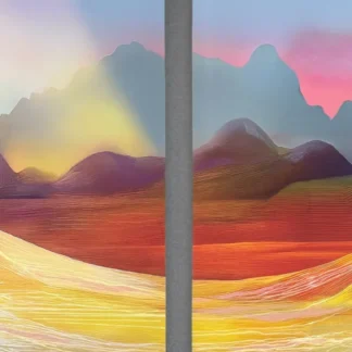 Unbound (diptych) by Abol Bahadori