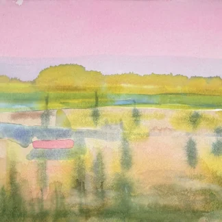 Pine Lake by Abol Bahadori