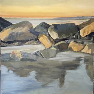 Ocean Beach Jetty by Karen Baith