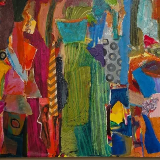 Spring to Collage by Linda Bankerd