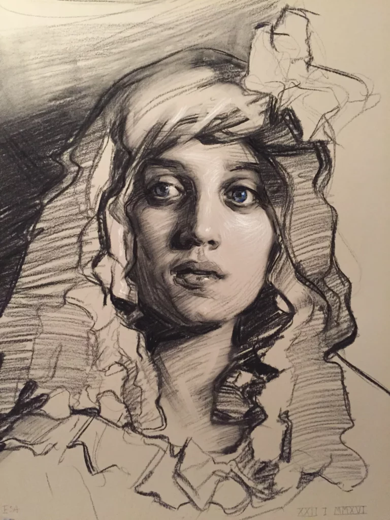 Drawing by Teresa Oaxaca