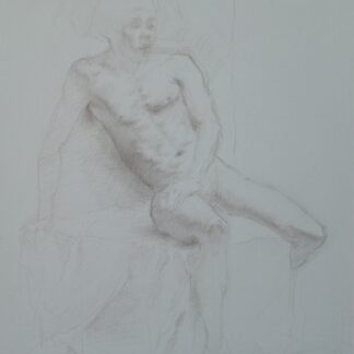 Leaning Figure by Craig Brodfuehrer
