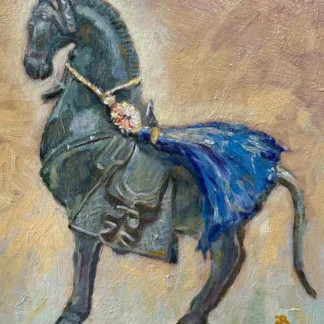 A Bronze Horse by Ito Briones