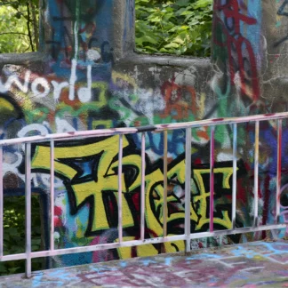 Wheeling Graffito No. 1 by Gregory Bucher