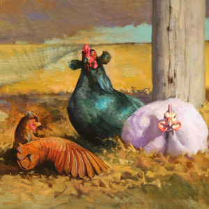 Chickens by Kurt Schwarz