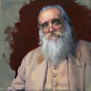 Ted Reed Oil Painting