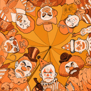 Clowns by Chris Bonnell