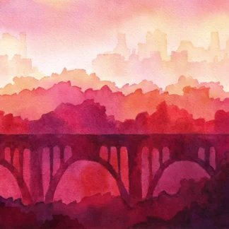 Taft Bridge III by Rachel Collins