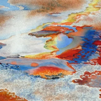 Tiny Geyser, Yellowstone by Rachel Collins
