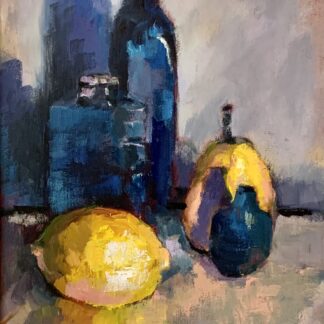 Still Life with Lemon by Nancy Davis