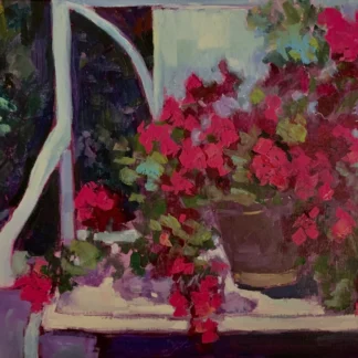 Geraniums Are My Favorite by Nancy Lee Davis