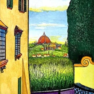 Hills of Florence by Viviane de Kosinsky
