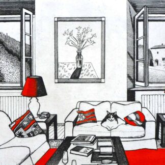 Room with a View, Fiesole by Viviane De Kosinsky