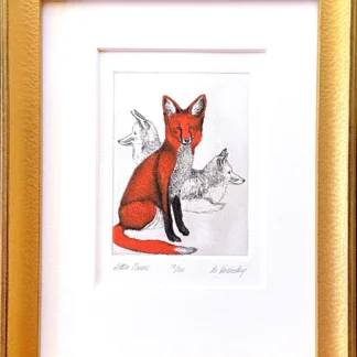 Little Foxes by Viviane de Kosinsky
