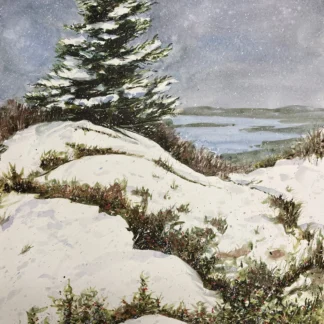 First Snow by Deron DeCesare