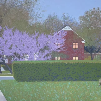 Redbud at Twilight by Ellen Delaney
