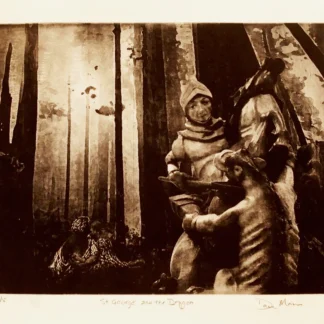 Saint George and the Dragon by Dave Mann
