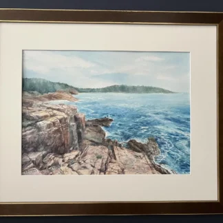 Giant Rocks of Acadia by Irina Eaves