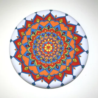 “Heart of Resistance” Mandala by Amy Elvove