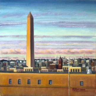Washington Monument at Dusk by Brent Erickson