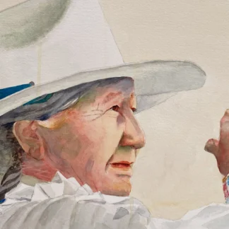 Mexican Woman by Merete Evans