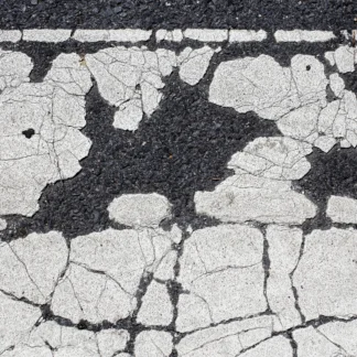 Crackled Crosswalk by Sharon Fields