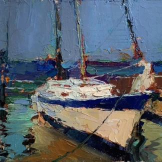 Docked for the Evening by Rana Geralis