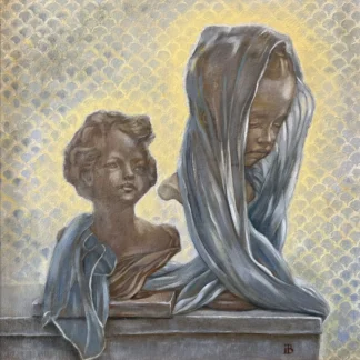 Girl with Blue Veil by Ito Briones