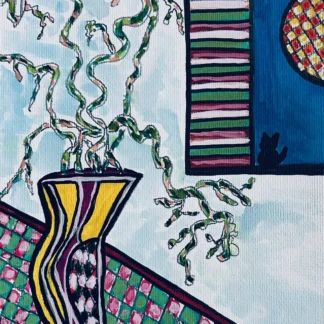 Vase on a Curve by Alice Marie Gravely