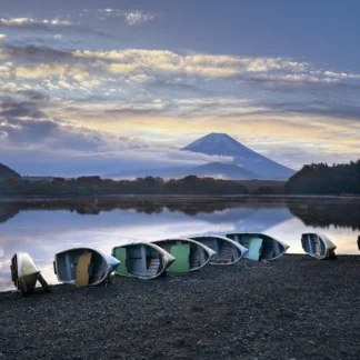 Sleeping Boats by Wayne Guenther