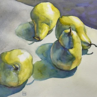 Quartet in Green and Gold by Margitta Hanff