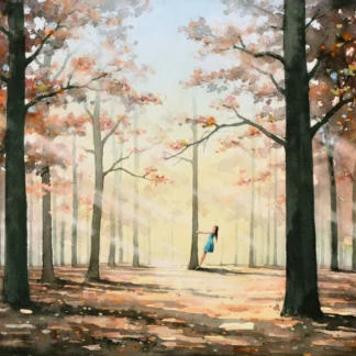Golden Autumn by Jinchen Han