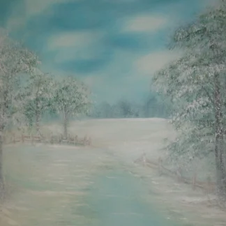 Miles to Go - A Poem by Robert Frost by Gemma Hickey-Bailey