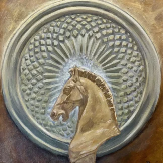 Horse facing left by Ito Briones