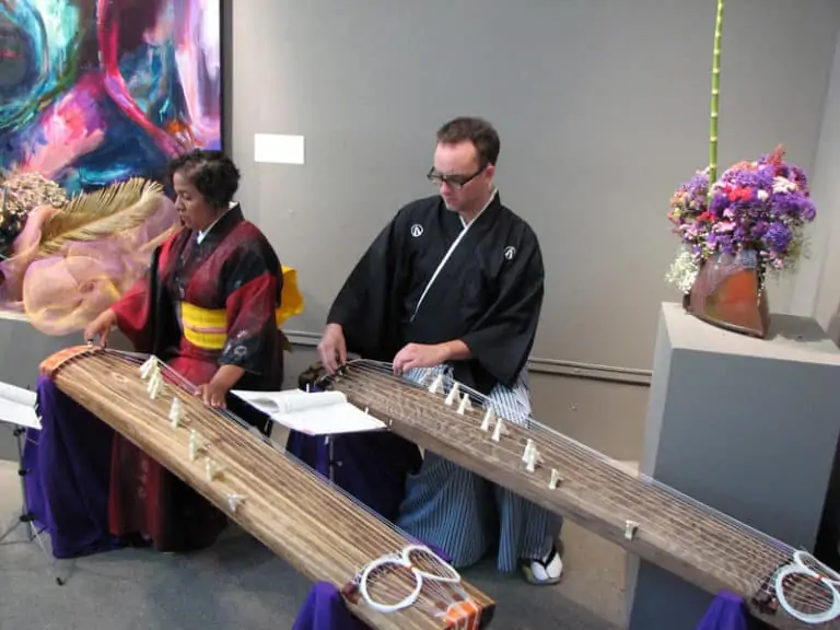 Washington Toho Koto Players at the Ikebana Show