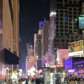 Midnight - New York City by Jane Mann