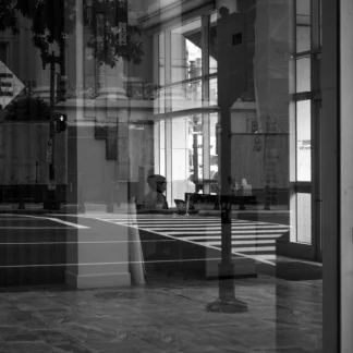 Reflected Intersection by Leslie Landerkin