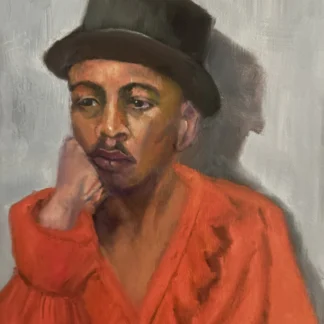 Man in a Black Hat by Trudy Levy